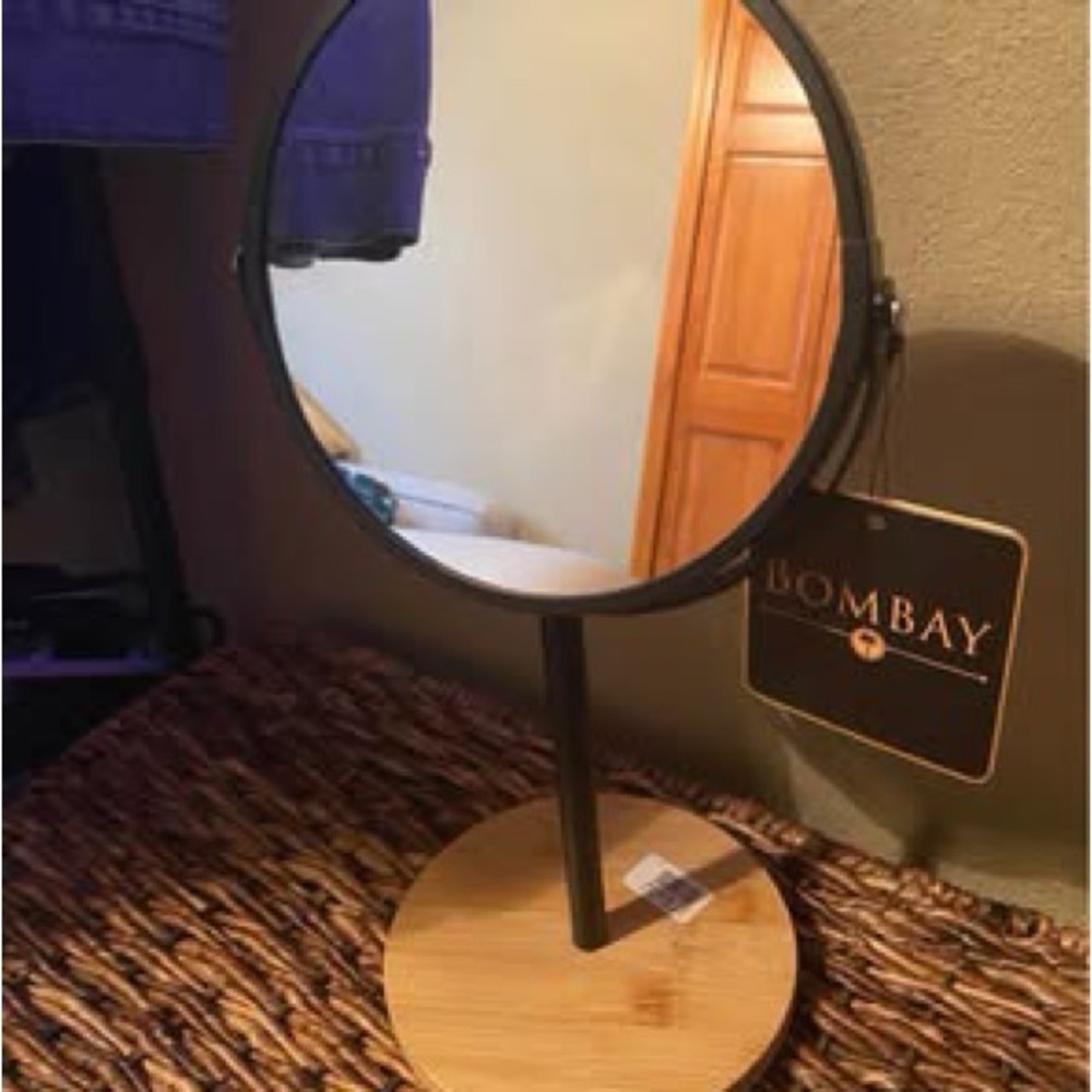 Bombay Black and Tan Vanity Mirror - New with tags